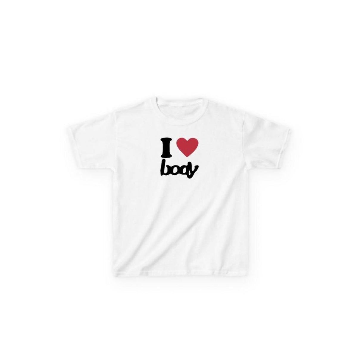 I <3 body BABY TEE