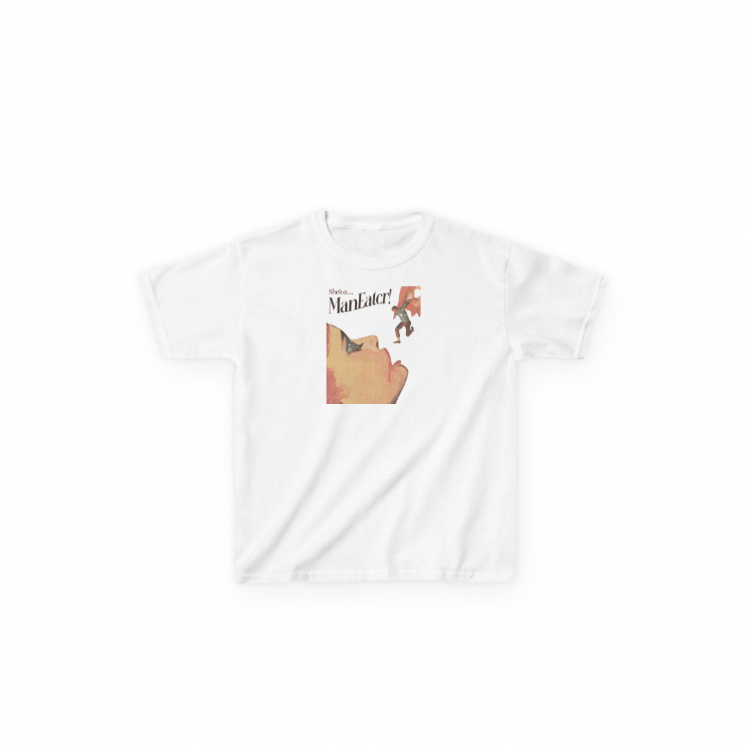 SHE’S A MAN EATER BABY TEE
